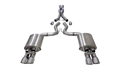 Corsa 21001 cat back - 21001, dual